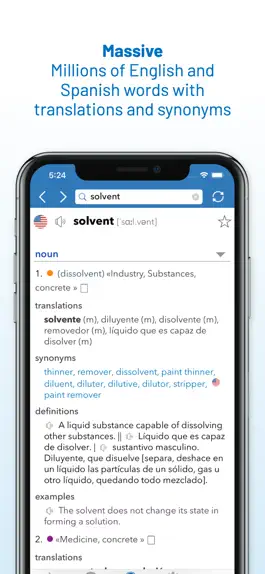 Game screenshot English Spanish Dictionary hack