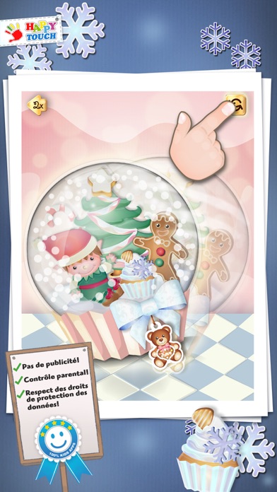 Screenshot #1 pour JEUX-DE-NOËL Happytouch®