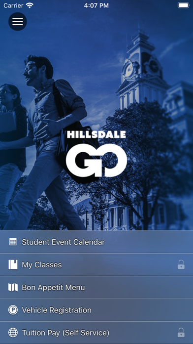 Hillsdale GO Screenshot 1 - AppWisp.com Hillsdale GO Screenshot 1 - AppWisp.com