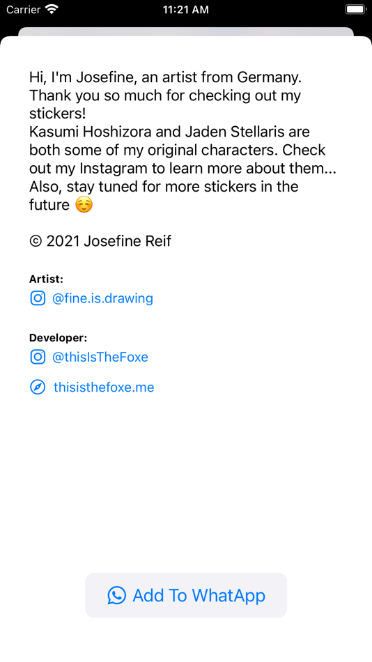 #3. FINE Stickers (iOS) 由: Henrik Storch