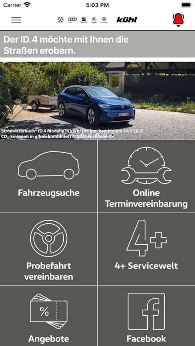 Autohaus Kühl Gifhorn Screenshot