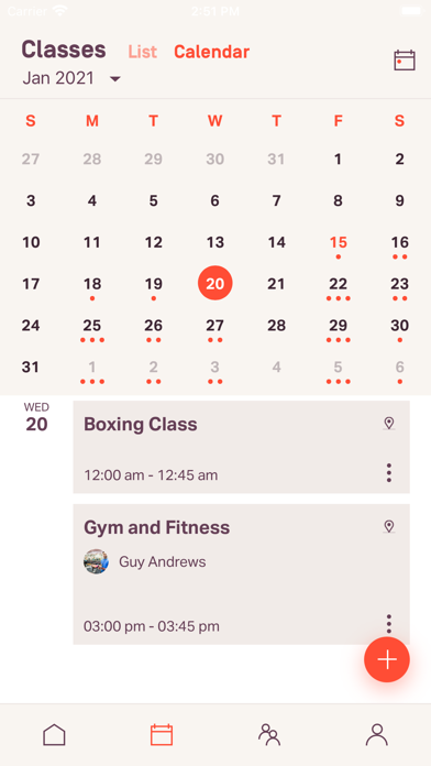 Atom Admin for Gyms & Trainers Screenshot