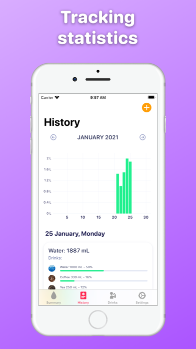 Water Tracker Drink Reminder Screenshot