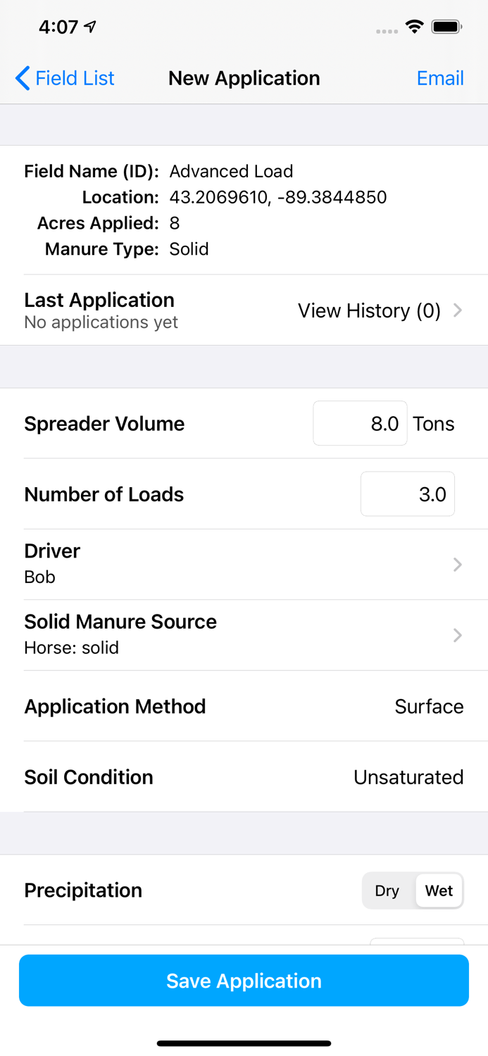 Manure Tracker