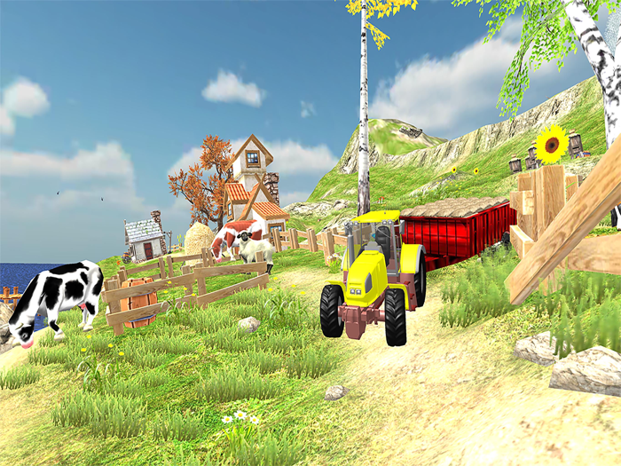 New Cargo Truck Transport 3D