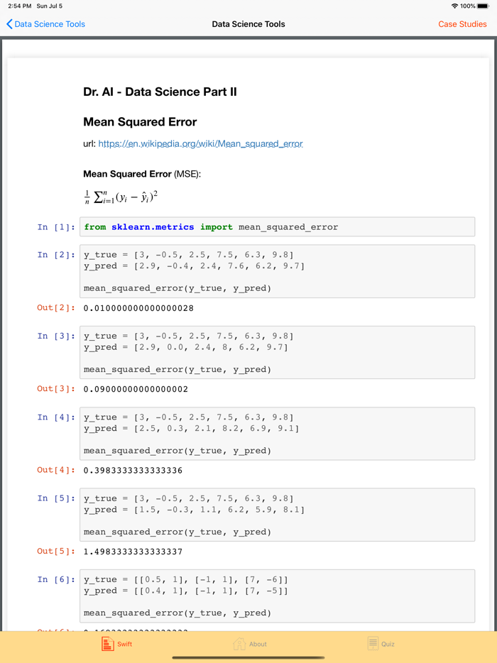 Data Science Part II
