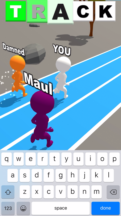 Typing Race! screenshot 1