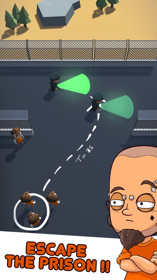 #1. Prison Escape Breakout (iOS) 由: Mir Hamza Hasan