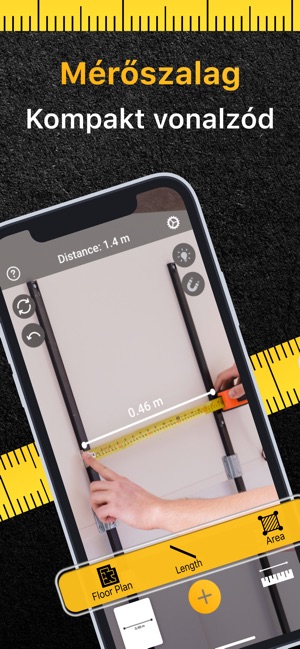 Mérőszalag AR - Kamera Mérés az App Store-ban