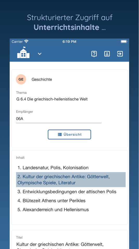#8. DieSchulApp (iOS) 来自: Virality GmbH