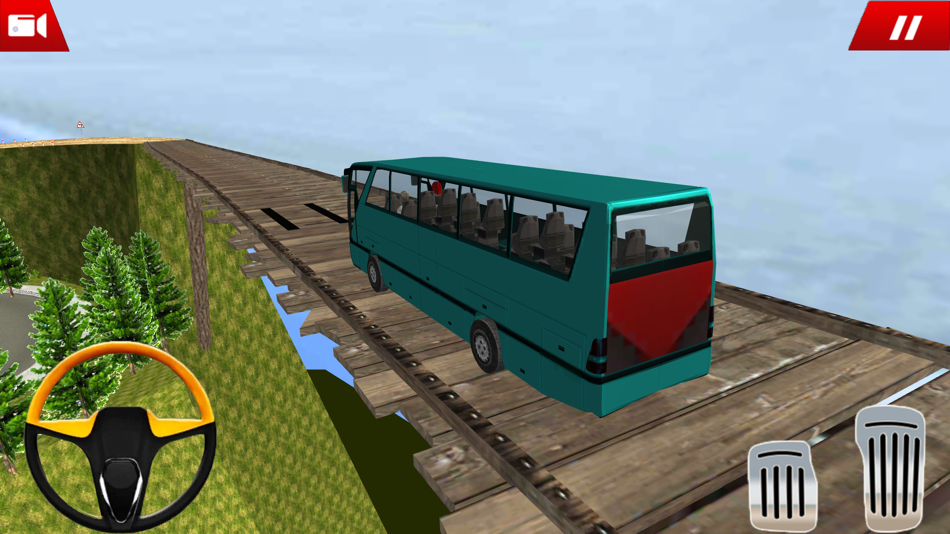 #4. Uphill Bus Racing (iOS) Podle: Game Biz