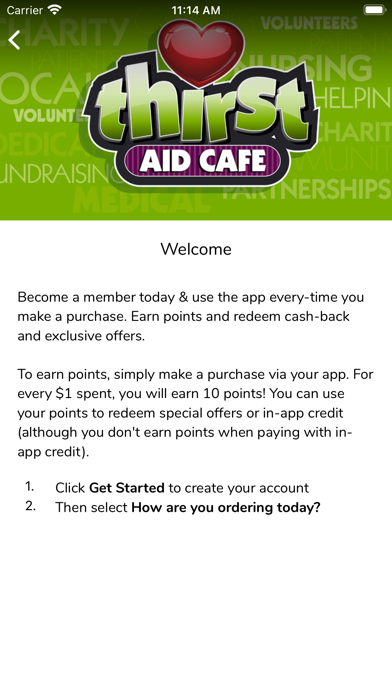 Thirst Aid Cafe Screenshot