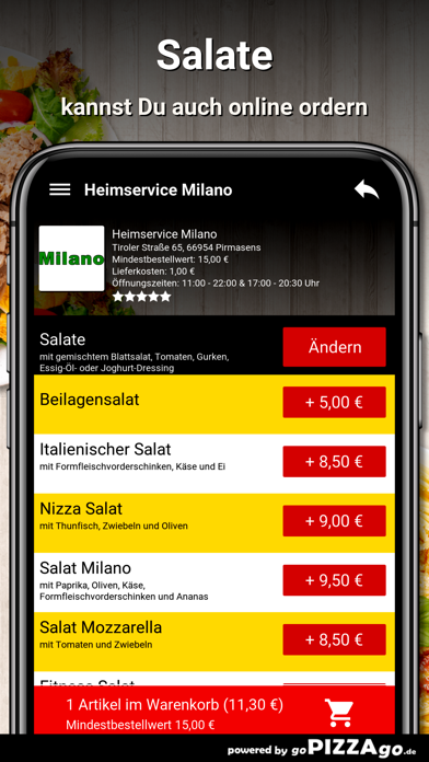 Heimservice Milano Pirmasens screenshot 5