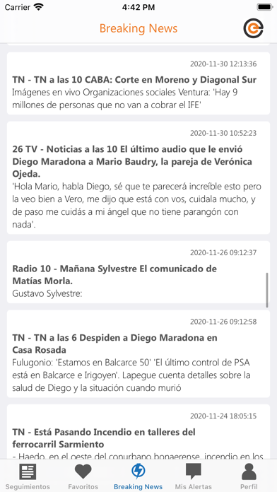 Ejes Screenshot