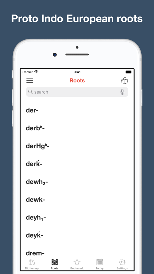 #4. Proto-Indo-European Dictionary (iOS) بواسطة: Thi Uyen Dao