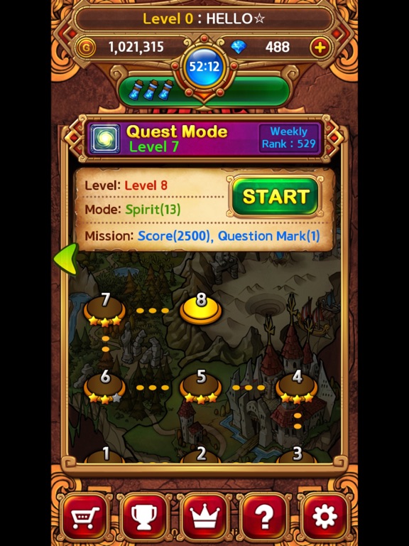 RuneMaster Puzzle iPad app afbeelding 5