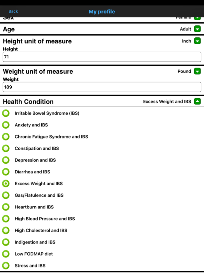 IBS Irritable Bowel Syndrome