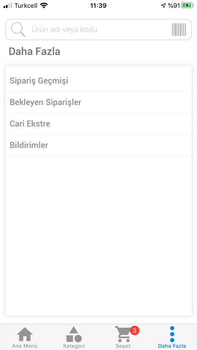 Yilmazlar Kirtasiye B2B Screenshot