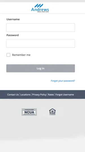 Andrews FCU Mobile screenshot 3