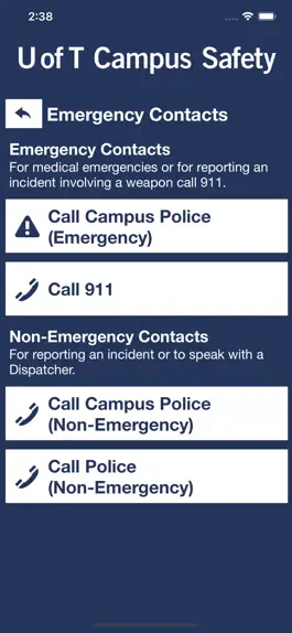 Game screenshot U of T Campus Safety apk