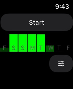 Uphill Workouts screenshot #1 for Apple Watch