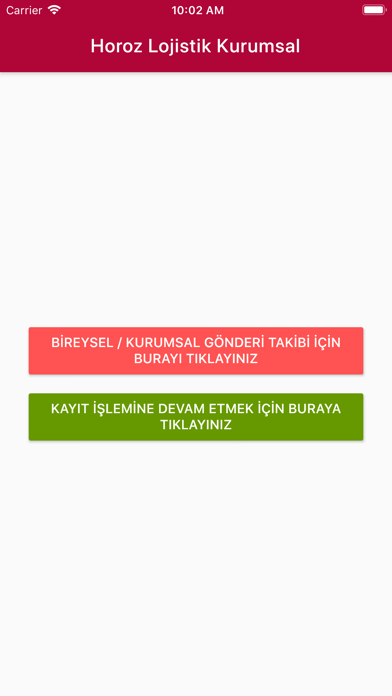 Horoz Lojistik Kurumsal Screenshot