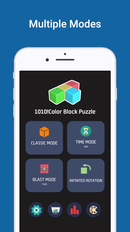 Block 1010 mobile game on Behance