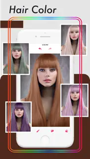 hair color changer . iphone screenshot 1