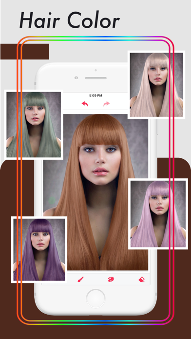 Screenshot #1 pour Hair Color Changer .