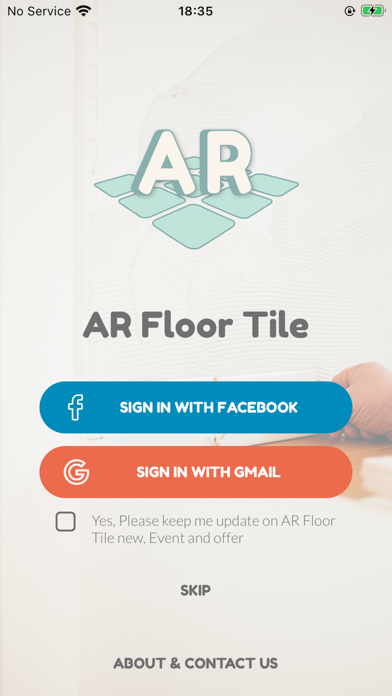 Screenshot #2 pour AR Floor Tile