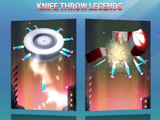 Screenshot #6 pour Knife Throw 3D Legend