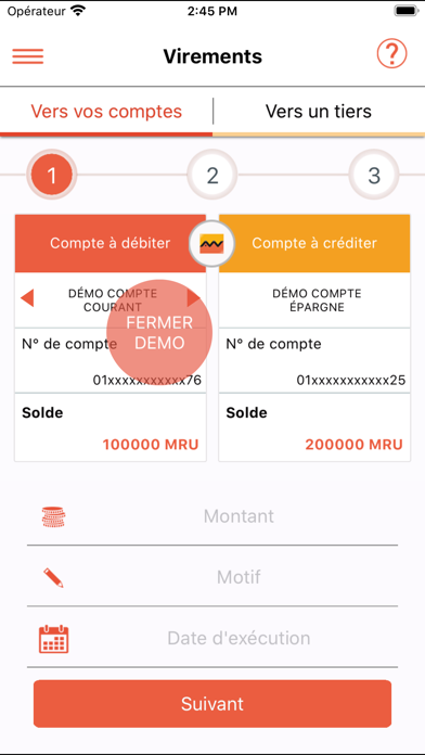 Attijari Mobile Mauritanie Screenshot
