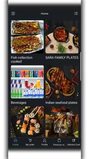 sara sea food iphone screenshot 4