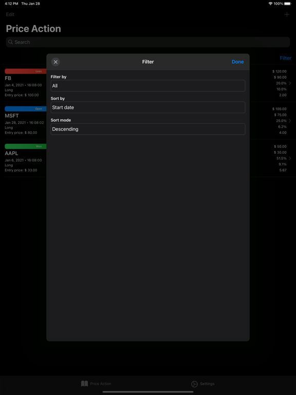 App screenshot
