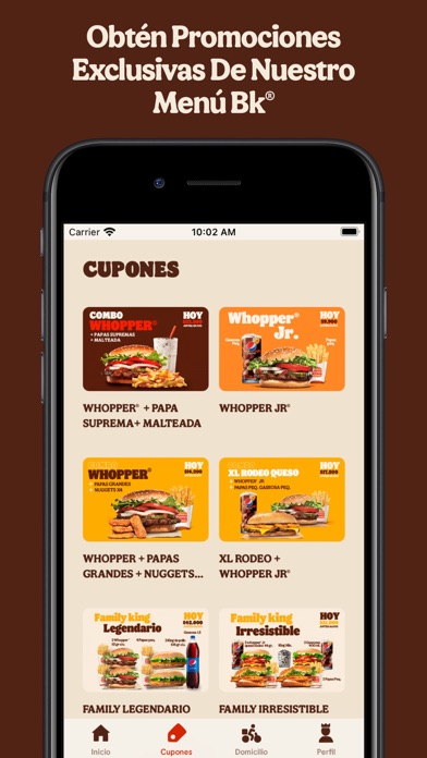 Burger King® Colombia Screenshot