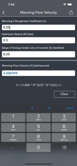 Game screenshot Waterworks Calculations hack