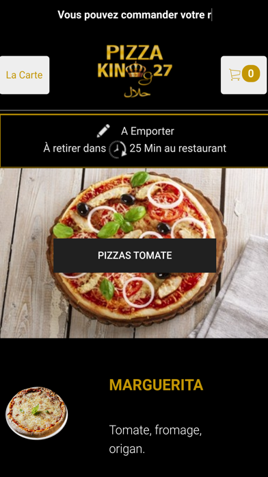Pizza King 27 Vernon Screenshot