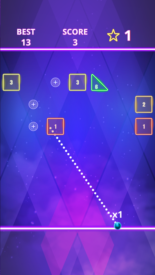 #3. Dancing Line Bounce Ballz (iOS) 由: Shiv Technolabs Private Limited