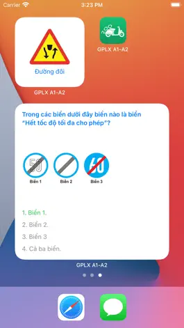 Game screenshot Ôn Thi Bằng Lái Xe Máy A1 - A2 mod apk