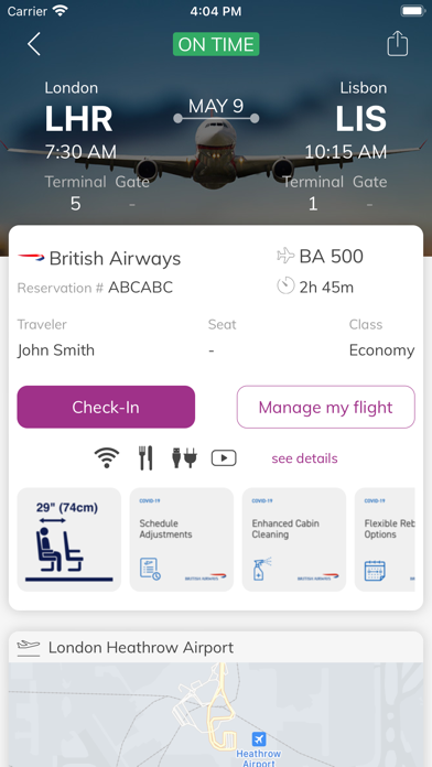 BFP Travel Screenshot