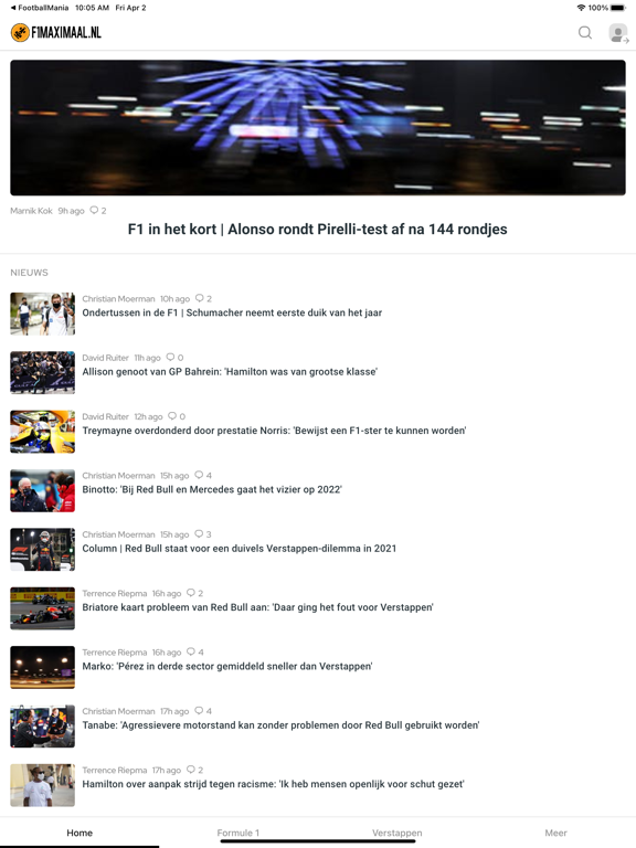 Screenshot #4 pour FMGP Nieuws