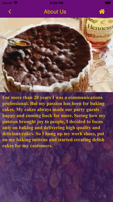 JG Cakes Screenshot