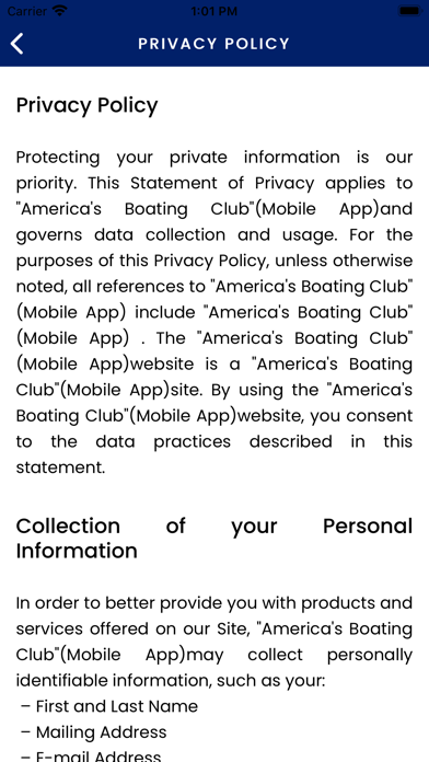 America's Boating Club Screenshot