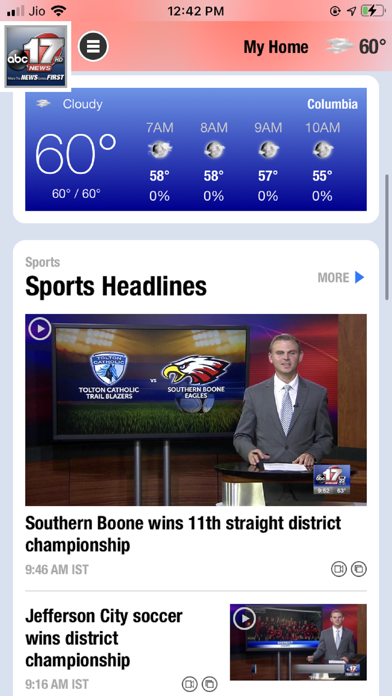 ABC17 News screenshot 2