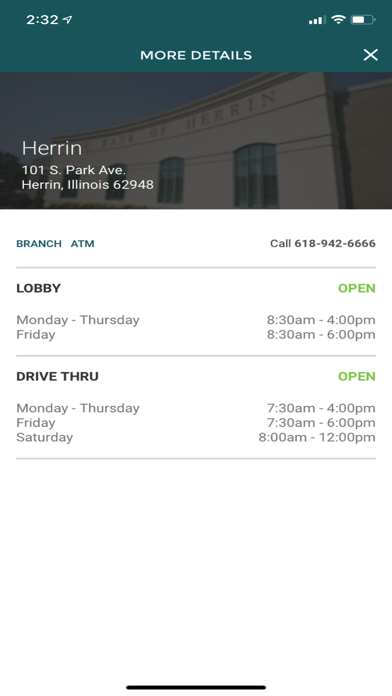 The Bank of Herrin Screenshot