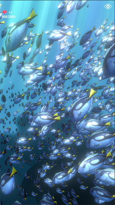 School of fish AR Screenshot