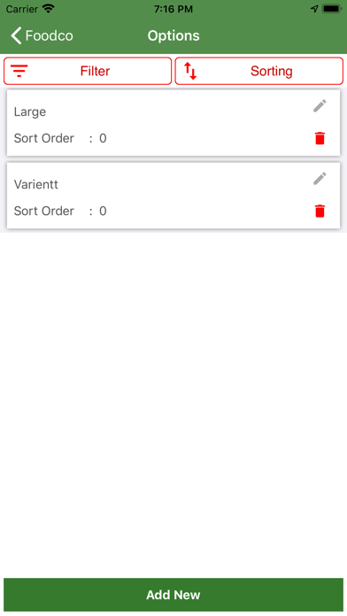 Foodco Restaurant Screenshot
