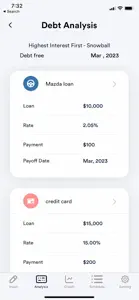 Debt Payoff Plan Calculator screenshot #4 for iPhone