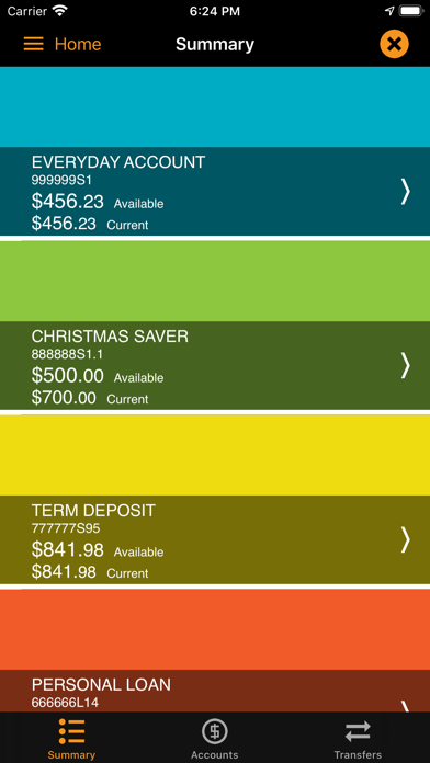 Macquarie Credit Union Screenshot