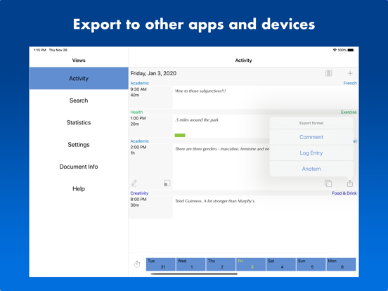 Anotem iPad screenshot 3 - Utilities app